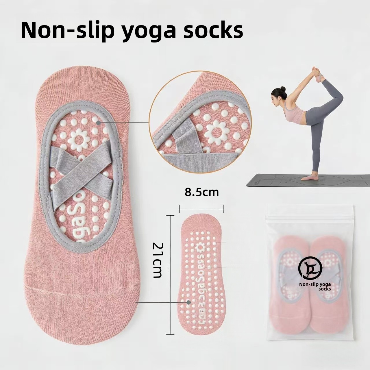 Pilates Yoga Sport - Kaus Kaki Yoga Wanita Kaus Kaki