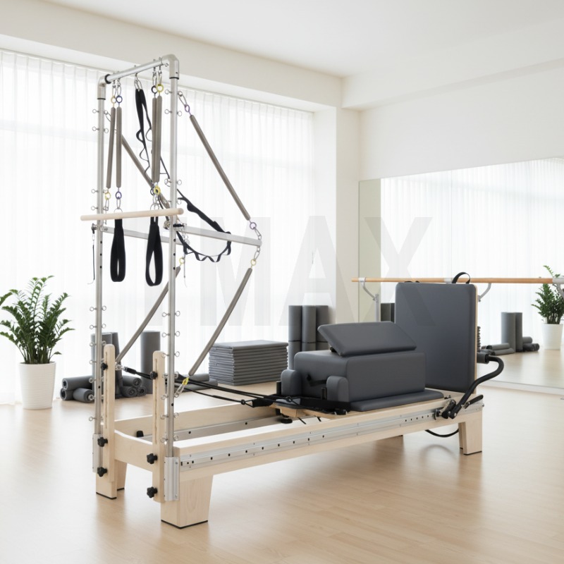 Home Pilates Yoga - YTYIN Tmax Reformer Pilates Kayu Maple