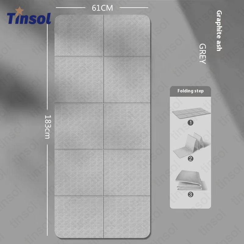 Pilates Yoga Matte - TINSOL Matras Yoga Lipat Ramah Lingkungan