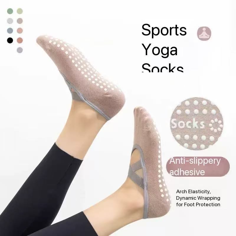 Pilates Yoga Sport - 1/3 Pasang Kaus Kaki Yoga Profesional
