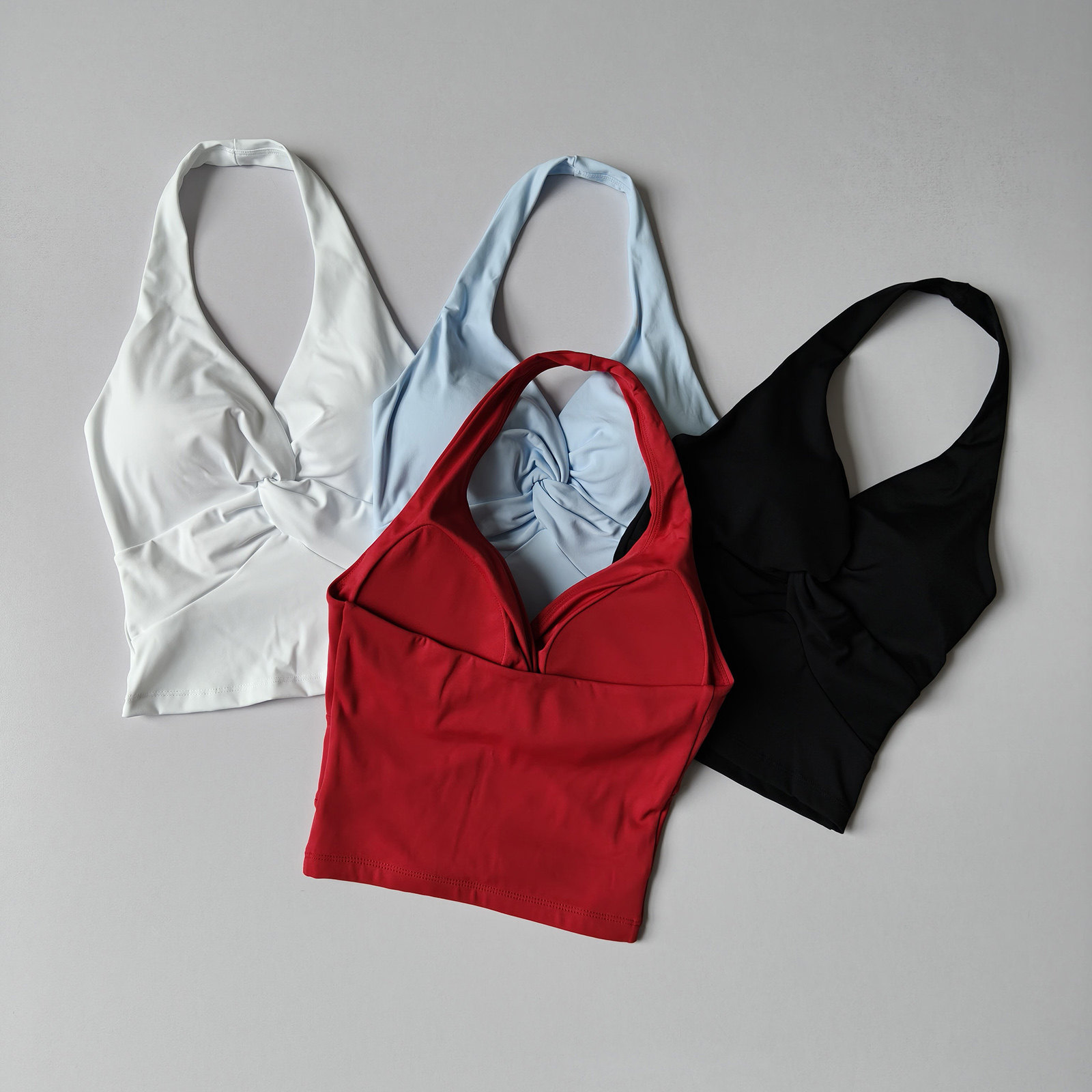 Pilates Yoga Training - Bra Olahraga Tanpa Tali Model One-Piece,