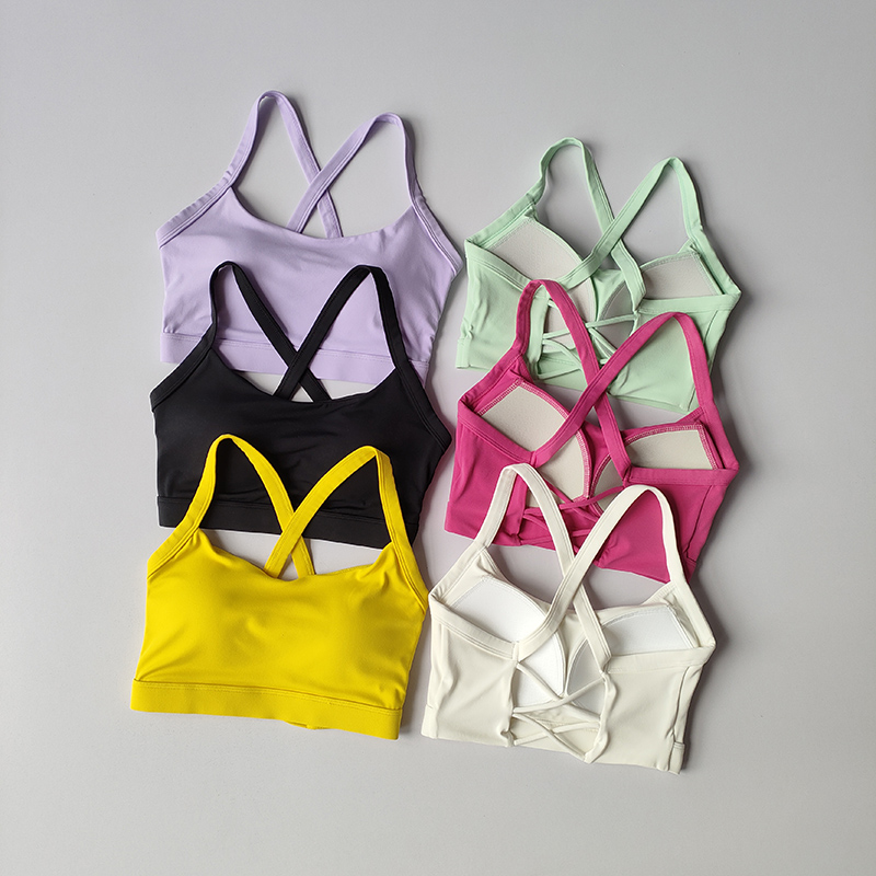Pilates Yoga Training - Lingerie Olahraga Wanita Anti Guncangan dan