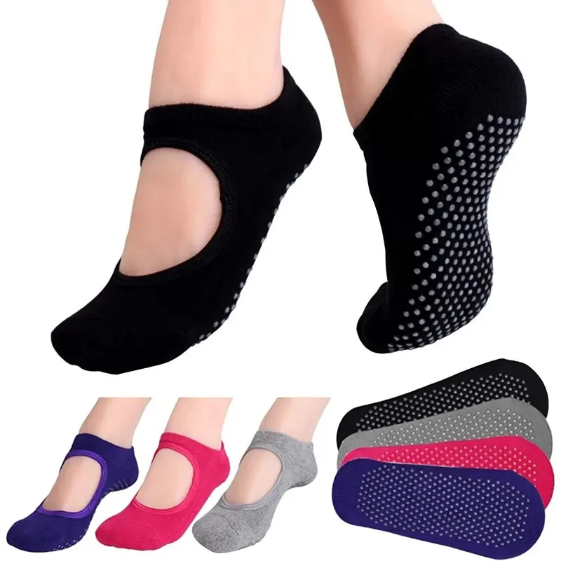 Pilates Yoga Sport - Kaus Kaki Yoga Kebugaran Anti Selip