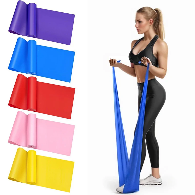 Home Pilates Yoga - Pita Kebugaran Yoga Elastis Pita Resistensi