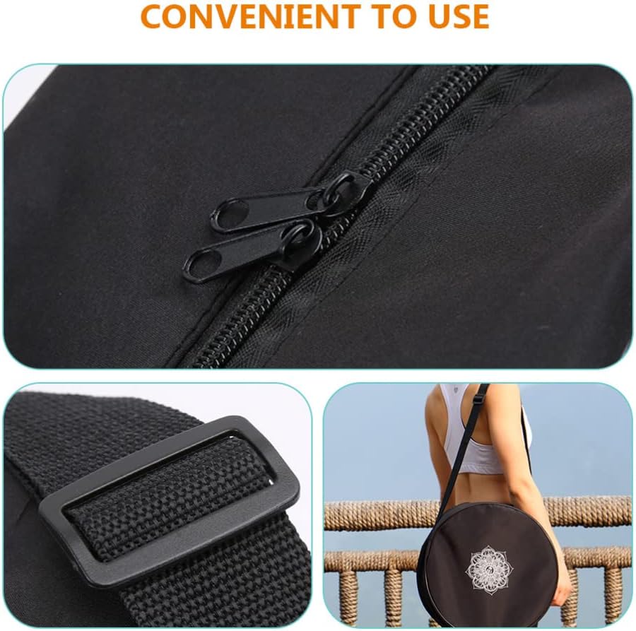 Tas roda Yoga nilon hitam bung - Pilates Yoga Sport ulasan dan harga