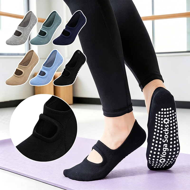 Kaus Kaki Yoga Wanita Anti-Sel - Pilates Yoga Sport ulasan dan harga