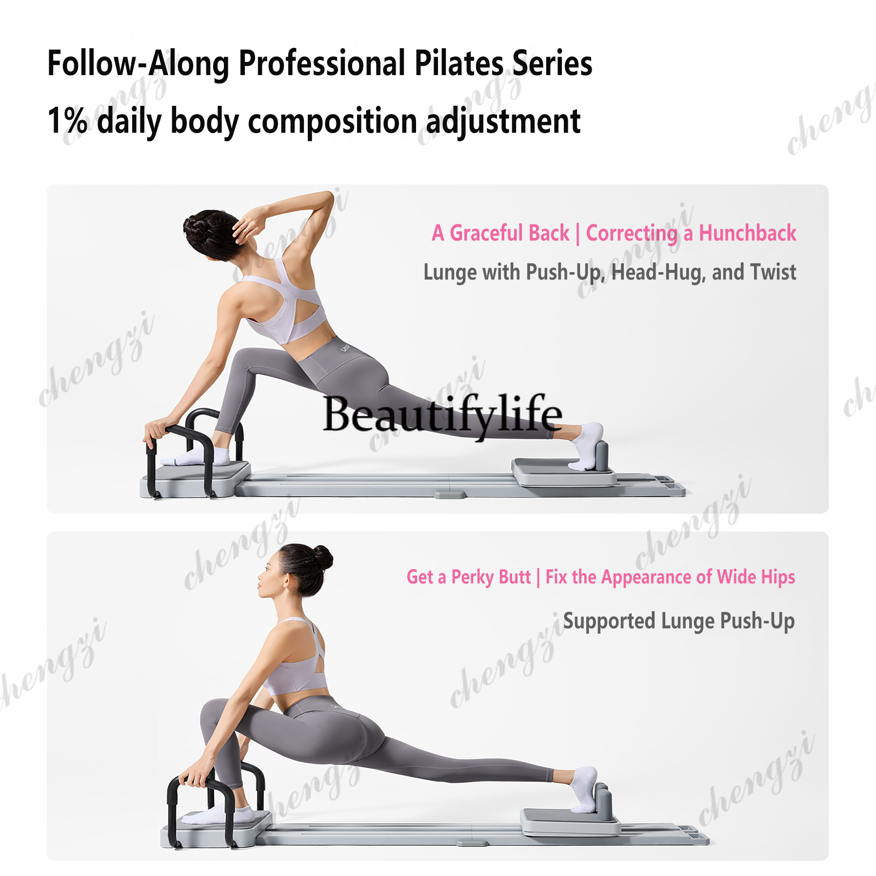 Papan Pilates Core Bed untuk L - Home Pilates Yoga ulasan dan harga