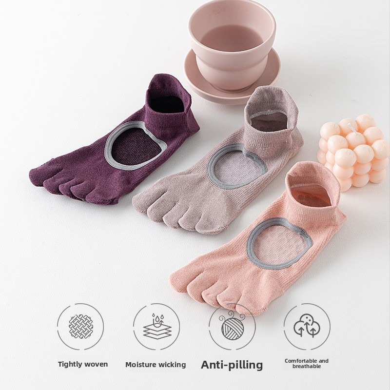 Kaos Kaki Yoga Profesional Wan - Pilates Yoga Sport ulasan dan harga