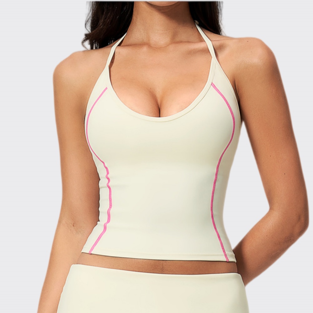 Tank Top Yoga Halter Wanita, P - Pilates Yoga Sport ulasan dan harga
