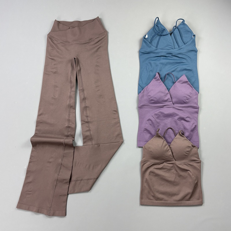 2Pcs Set Yoga Wanita Tanpa Jah - Pilates Yoga Sport ulasan dan harga