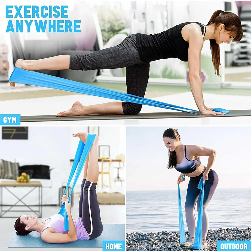 Pita Kebugaran Yoga Elastis Pi - Home Pilates Yoga ulasan dan harga
