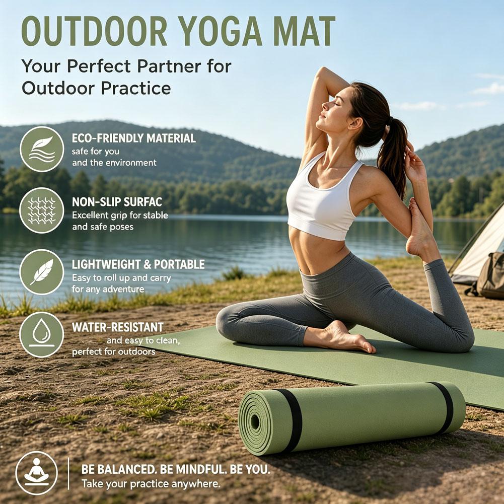 Matras Yoga Pilates Anti Selip - Pilates Yoga Matte ulasan dan harga